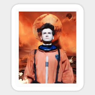 Doctor Who. Tenth Doctor. The Waters of Mars. Sticker